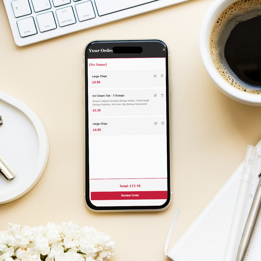 Balmoral Chippy – Your Order